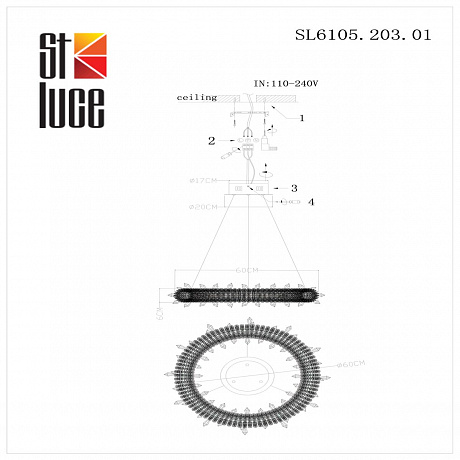 ST Luce Lucchero SL6105.203.01