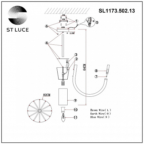 ST Luce Pafe SL1173.502.13