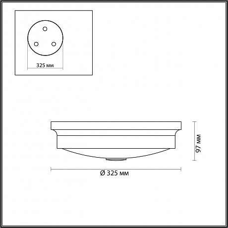 Odeon Light Marsei 4824/3C