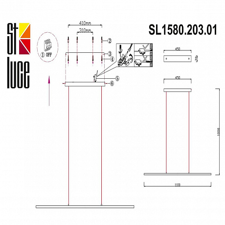 ST Luce Ralio SL1580.203.01