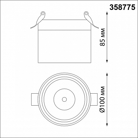 Novotech Groda 358775