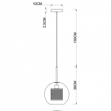 Arte Lamp Manchester A7625SP-1AB