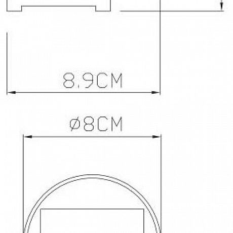 Arte Lamp Atlas A3503AL-1WH