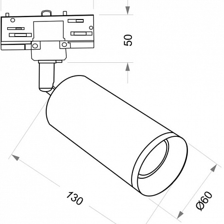 Maytoni Focus TR028-3-GU10-W