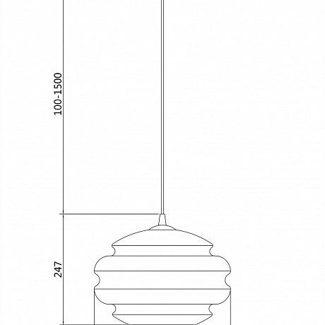 Maytoni Ruche P079PL-01SG