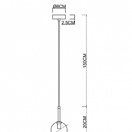 Arte Lamp Cameron A7710SP-1AB