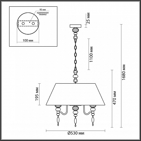 Odeon Light Sochi 4896/5A