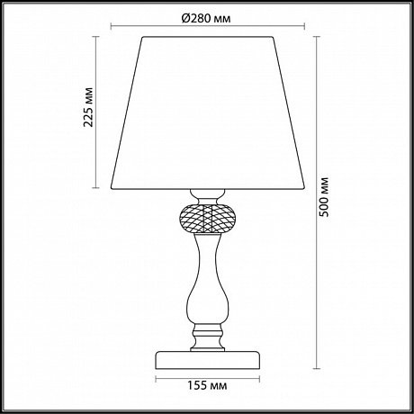 Odeon Light Gaellori 3393/1T