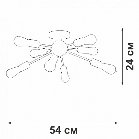 Vitaluce  V3763-1/8PL