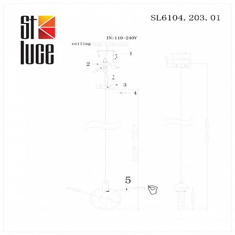 ST Luce Montecelio SL6104.203.01