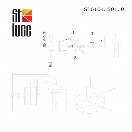 ST Luce Montecelio SL6104.201.01