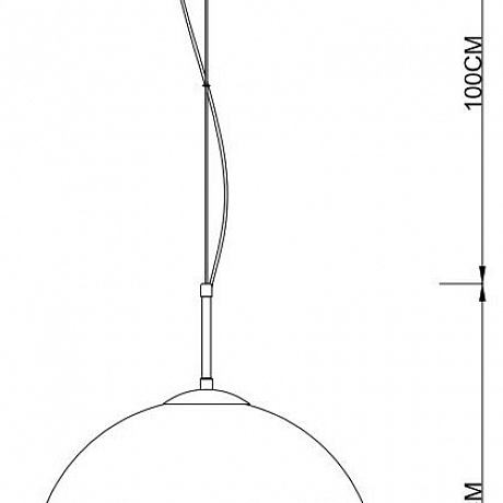 Arte Lamp Galactica A1583SP-1CC