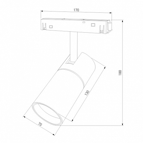 Elektrostandard Slim Magnetic a057201