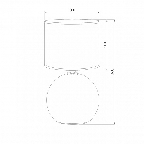 TK Lighting Palla 5066 Palla